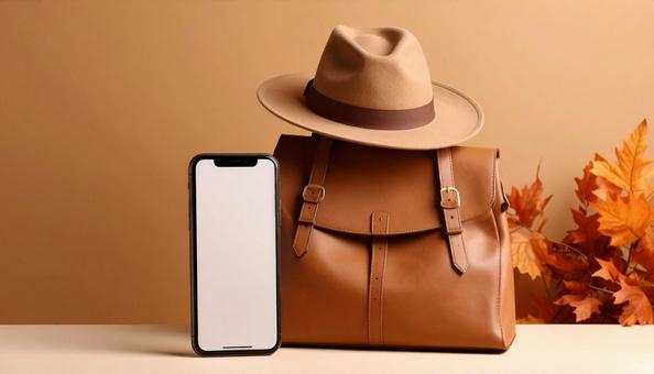 秋のコーディネートイメージの写真