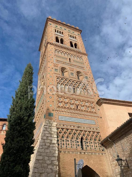 テルエル　サンマルティンの塔 景色,街並,建築の写真素材