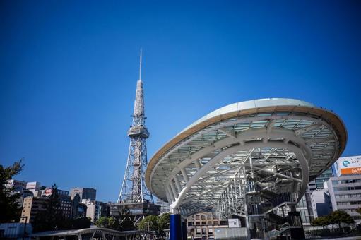 ナゴヤ栄　未来タワー２ 未来タワー,名古屋,ナゴヤの写真素材
