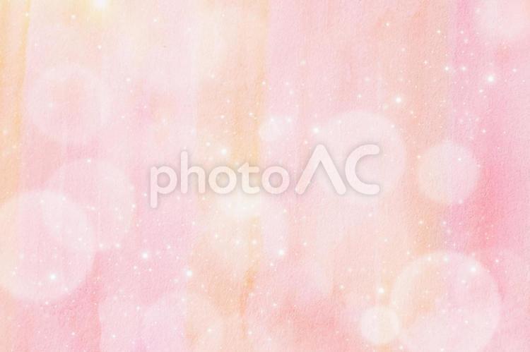 ふんわりピンク色水彩画風背景 ピンク,ふんわり,パステルの写真素材
