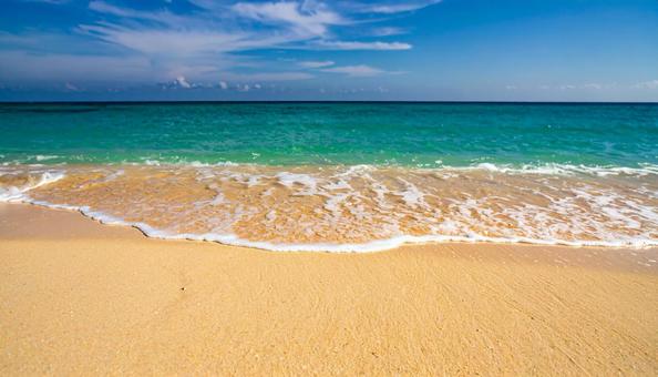 エメラルドビーチ 海 エメラルドビーチ 海の写真