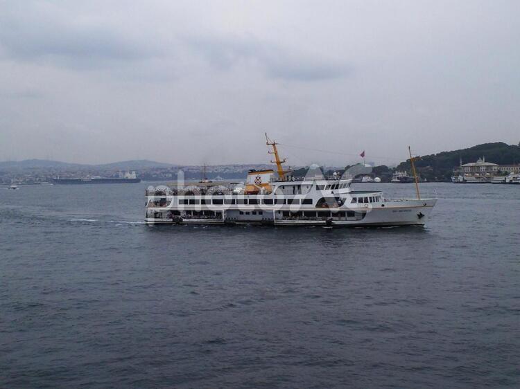 トルコ・イスタンブールの街並み（ボスフォラス海峡） トルコ,イスタンブール,ボスフォラス海峡の写真素材