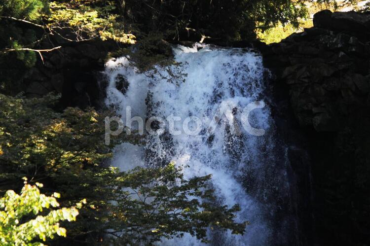 奈曽の白滝の風景　２ 風景,奈曽の白滝,渓谷の写真素材