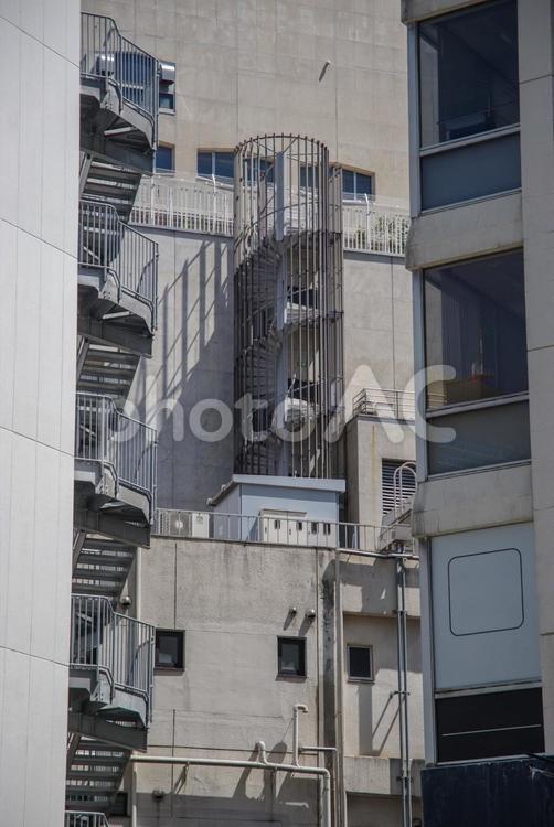 赤坂2丁目の路地の風景 路地,赤坂,都市風景の写真素材