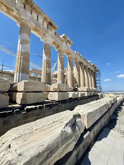 Photo, temple of parthenon, parthenon, temple, 