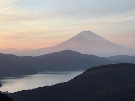ある日の富士山 ある日の富士山の写真
