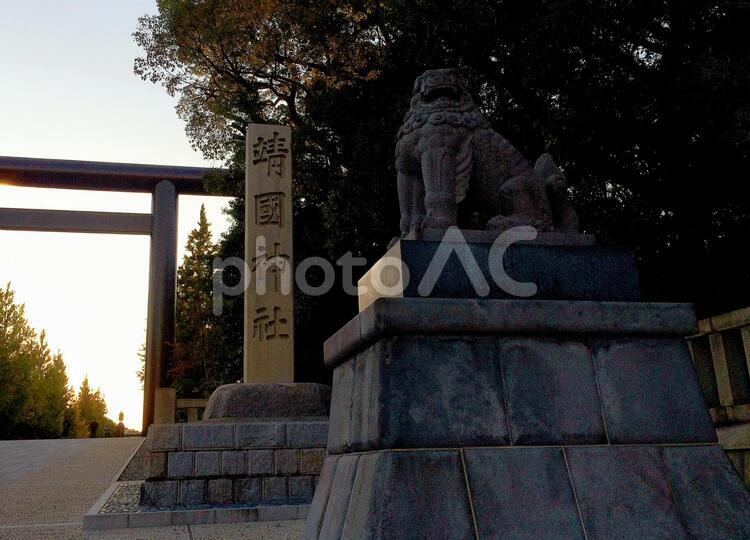 東京風景・靖国神社 靖国神社,靖国,神社の写真素材