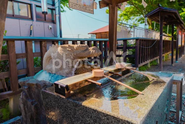 【青森】本八戸のおがみ神社 2025 青森,本八戸,駅の写真素材