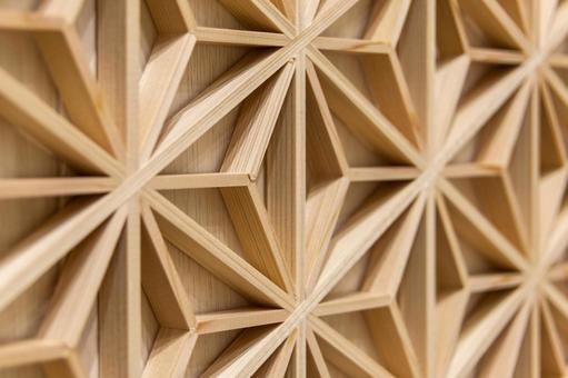 組子細工1（田原市） 組子細工,伝統工芸,木目の写真素材