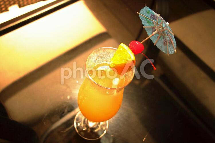 オレンジジュース orange,オレンジ,オレンジジュースの写真素材