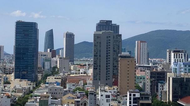 開発が進むダナンの街 開発が進むダナンの街 東南アジア,ベトナム,ダナンの写真素材