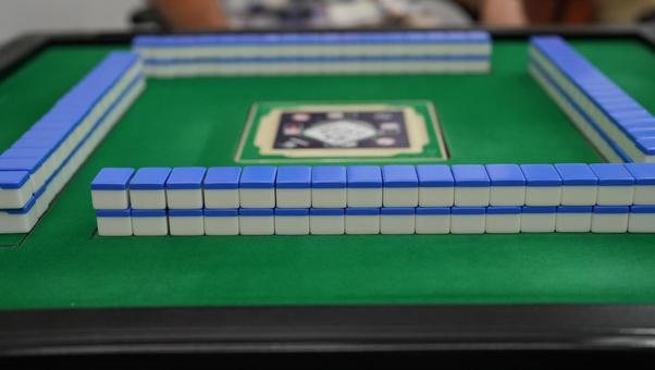 Photo, mahjong, table, brand, 