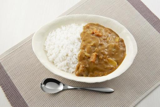 カレーライス カレーライス カレーライス,カレー,ライスの写真素材