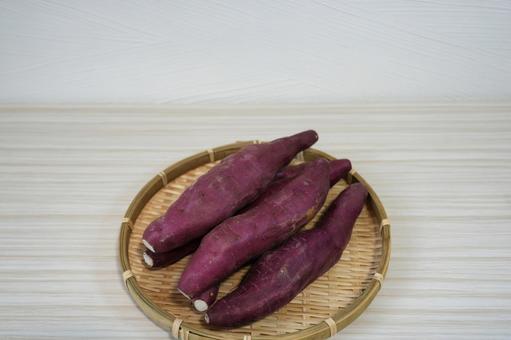 豊かな甘みの徳島県産の鳴門金時 さつまいも,鳴門金時,徳島の写真素材