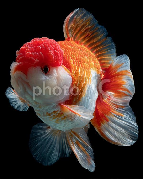 日本の伝統的な観賞魚 金魚,観賞魚,魚の写真素材