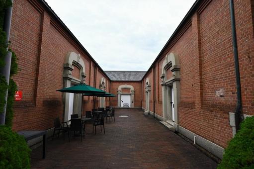 赤レンガ造りの建物　倉敷アイビースクエア 倉敷アイビースクエア,愛美赤煉瓦館,倉敷美観地区の写真素材