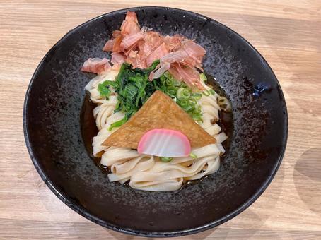 名古屋の冷たいきしめん 名古屋の冷たいきしめん ころきしめん,ころきし,きしころの写真素材