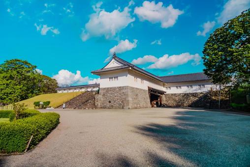 【山形】山形駅の周辺 霞城公園 最上義光 【山形】山形駅の周辺 霞城公園 最上義光 山形城跡,山形,城跡の写真素材