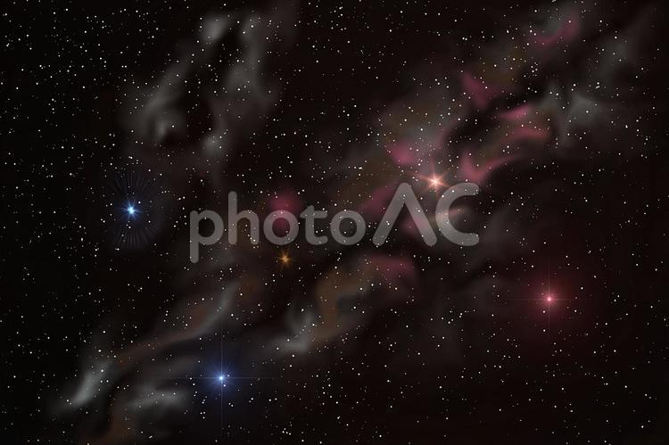 幻想的背景素材　天の川と宇宙 背景素材,背景,素材の写真素材