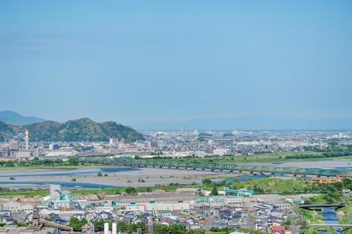 島田市 金谷の街並み(静岡) 島田市 金谷の街並み(静岡) 島田市,金谷,静岡の写真素材