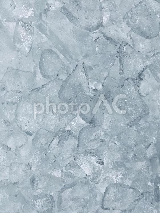 カチ割り氷　縦　小 氷,カチ割り,カチ割り氷の写真素材