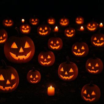 ジャックオランタン ハロウィン,ハロウィーン,halloweenの写真素材