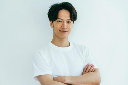 男性のポートレート 美容,メンズビューティー,メンズエステの写真素材