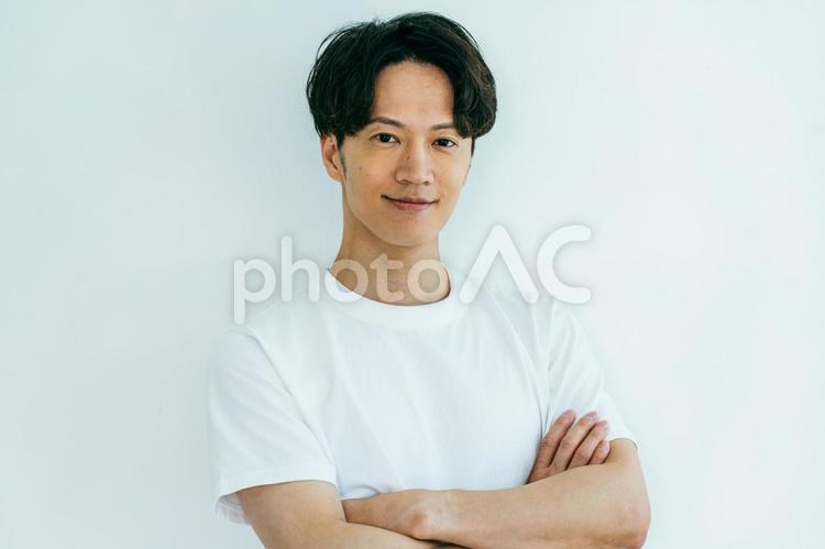 男性のポートレート 美容,メンズビューティー,メンズエステの写真素材