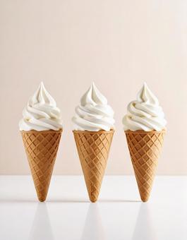 アイスクリーム アイスクリームの写真