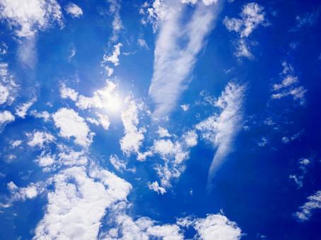 夏空 夏空の写真