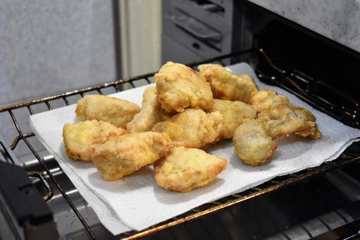 からあげ 食べ物,天ぷら,レンコンの写真素材