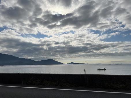 海辺 海辺 海,海岸,瀬戸内海の写真素材