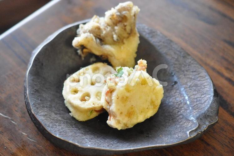 挟み揚げ ランチ,昼食,おかずの写真素材