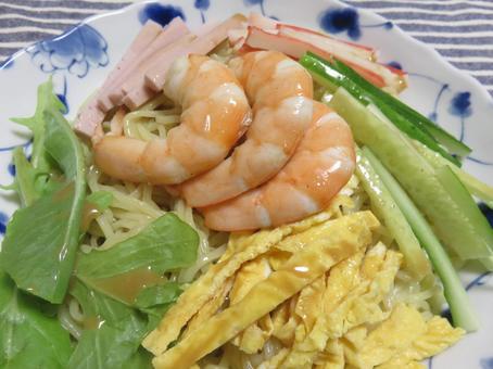 冷やし中華 冷やし中華 冷やし中華,手作り,自家製の写真素材