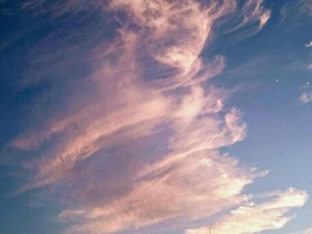 夕暮れの空 夕暮れの空の写真