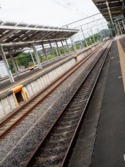 西武球場前駅 西武球場前駅 鉄道,駅,線路の写真素材