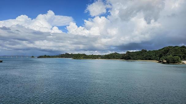 海と雲 海と雲の写真