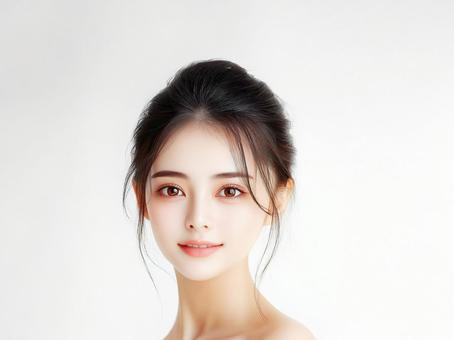 美容系のバナーに使えそうな女性 美容系のバナーに使えそうな女性の写真