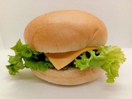チーズバーガー チーズバーガー,cheeseburger,ハンバーガーの写真素材