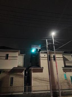 信号機 信号,道路,進むの写真素材
