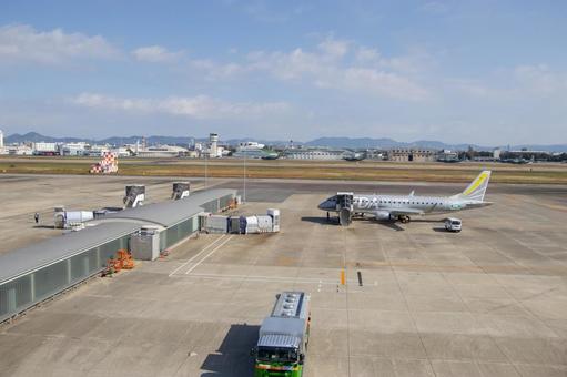 名古屋空港 名古屋空港,飛行機,空港の写真素材