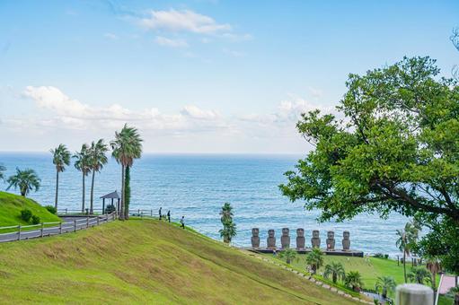 宮崎県　サンメッセ日南 サンメッセ日南,宮崎,日南の写真素材