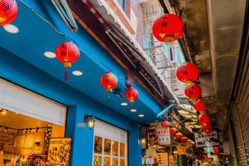 【台湾】九份の街並み 【台湾】九份の街並み 台北,taipei,taiwanの写真素材
