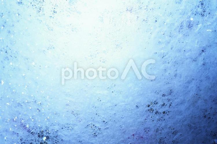 光と泡のグラデーション(青) 泡,光,グラデーションの写真素材