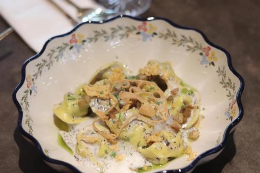 Photo, tortellini, pasta, italian food, 