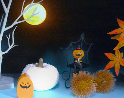 月夜のハロウィン 月夜のハロウィンの写真