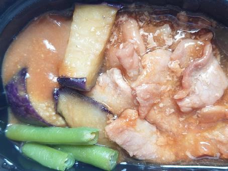 Photo, grilled ginger, box lunch, lunch, 