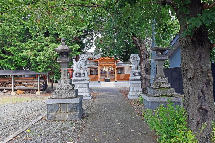 平田神社（松本） 平田神社,建南方富命,旧村社の写真素材