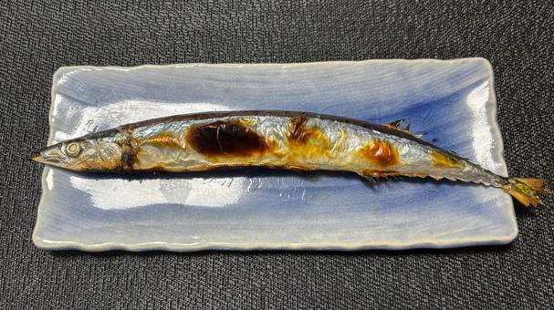 サンマの塩焼き サンマの塩焼きの写真