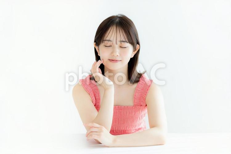 若い女性の美容イメージ 美容,ビューティー,女性の写真素材